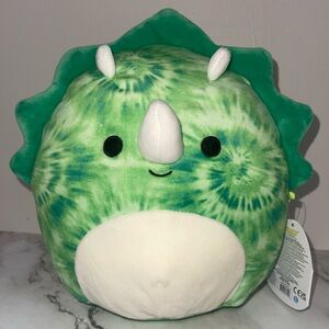 8" Rocio The Triceratops Squishmallow Tag Included